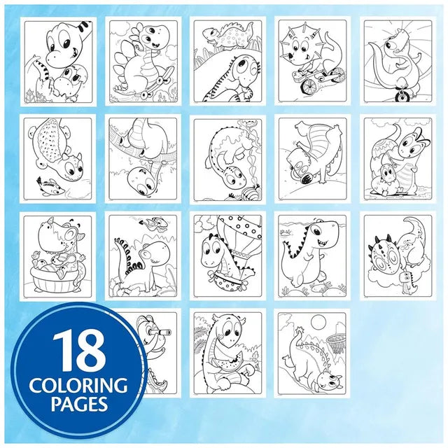 Crayola Color Wonder Dinosaur Coloring Set - Laadlee