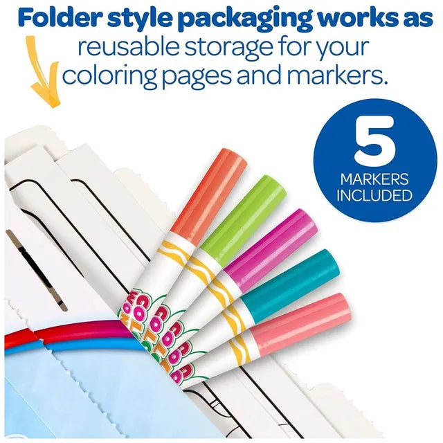 Crayola Color Wonder Dinosaur Coloring Set - Laadlee