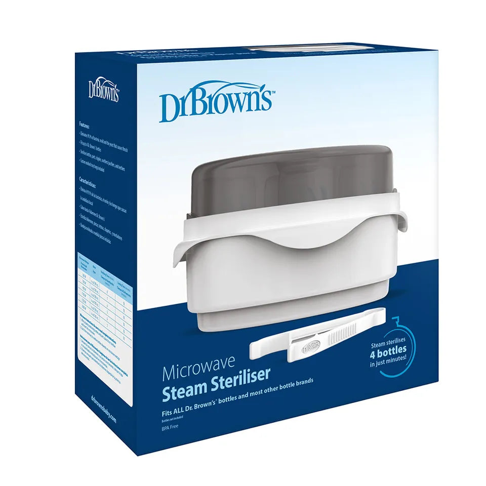Dr. Brown's Microwave Sterilizer - Grey - Laadlee