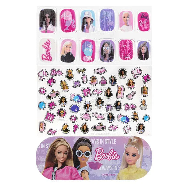 Townley Girl Barbie - Nail And Body Art Sticker Set - Laadlee