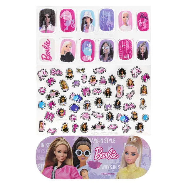 Townley Girl Barbie - Nail And Body Art Sticker Set