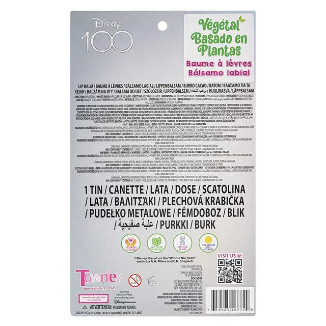 Townley Girl Disney 100th - Plant-Based Swirl Lip Balm With Tin - Laadlee