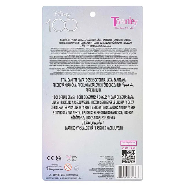 Townley Girl Disney 100th - Nail Polish With Tin And Gems - Laadlee