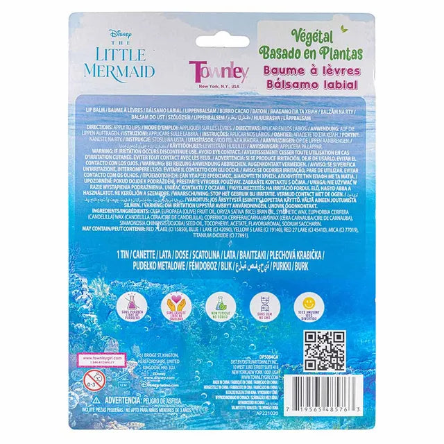 Townley Girl Disney Princess - Plant Based Lip Balm With Tin - Laadlee