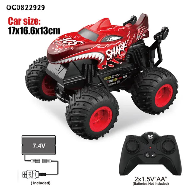 D-Power 1:20 Remote Control 2.4G Shark Monster Toy Car - Laadlee