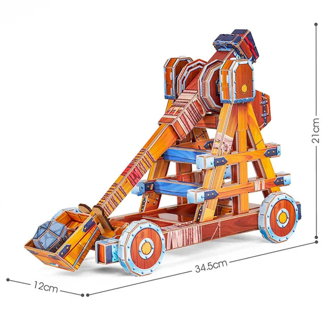 Cubicfun Ngeo 3D Puzzle Catapult - 84Pcs