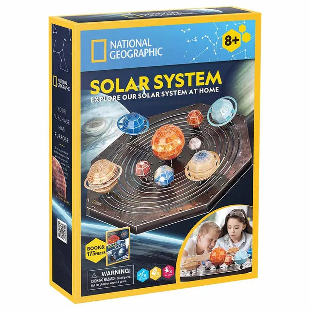 Cubicfun Ngeo 3D Puzzle Solar System - 173Pcs