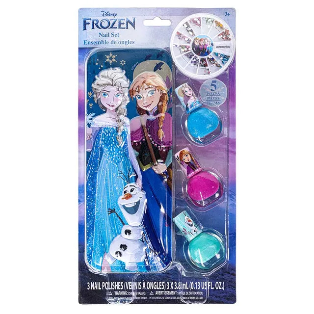 Townley Girl Disney Frozen - Nail Polish With Nail Gem Wheel And Tin