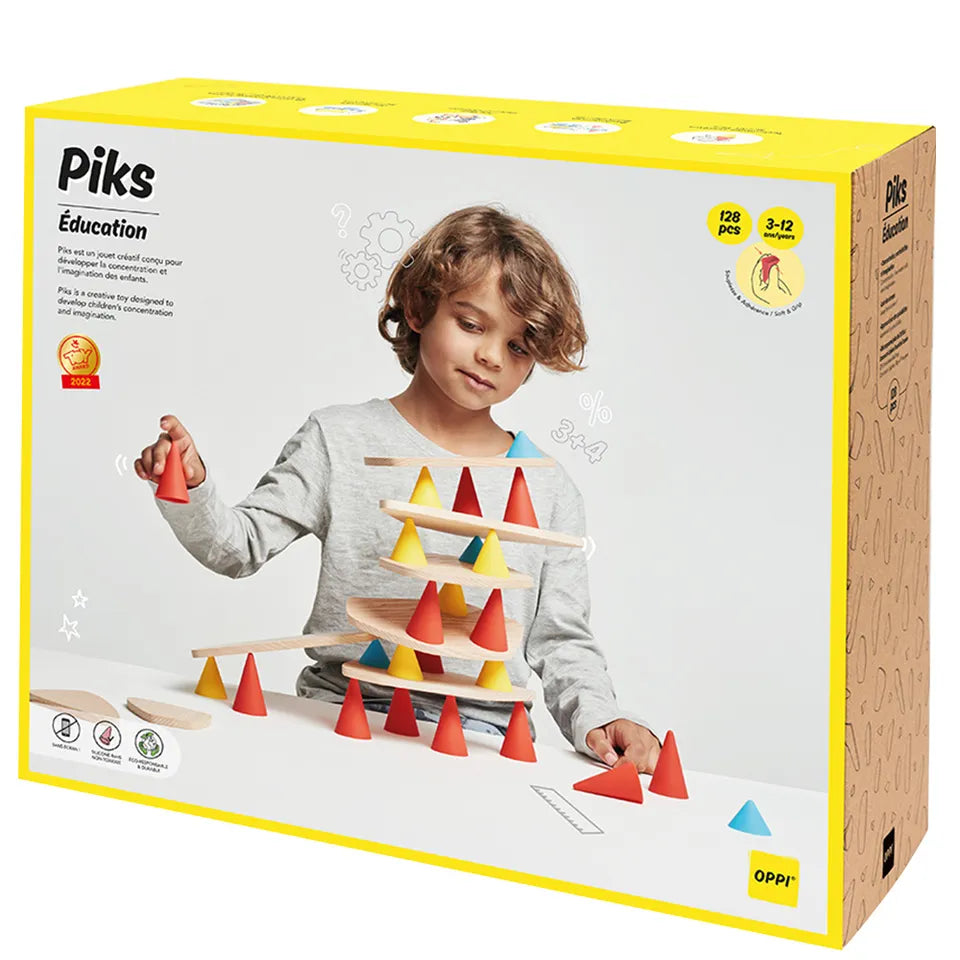 OPPI Piks Kit Education - 128pcs - Laadlee