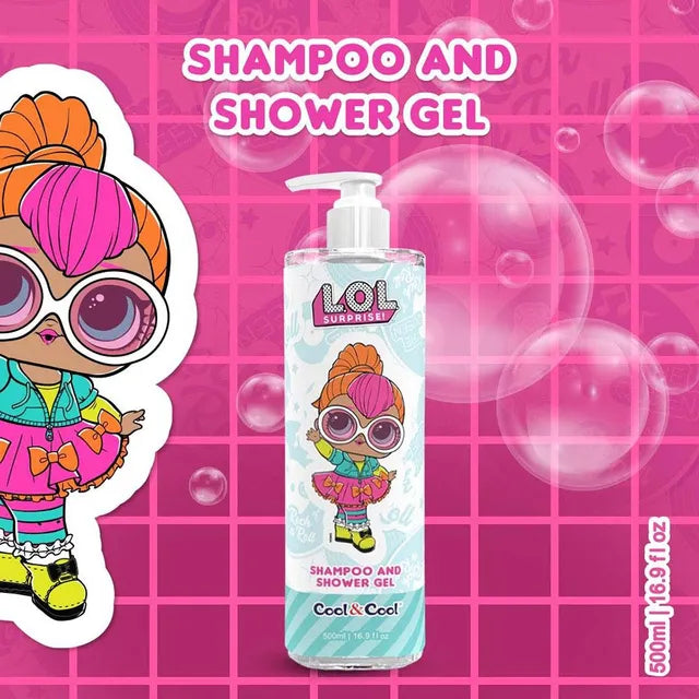 Cool & Cool LOL Surprise Neon QT Shampoo & Shower Gel - 500ml