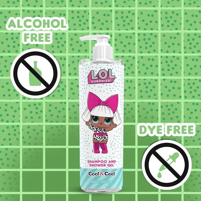 Cool & Cool LOL Surprise Diva Shampoo & Shower Gel - 500ml