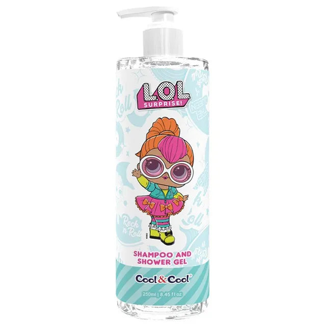 Cool & Cool LOL Surprise Neon QT Kids Shampoo & Shower Gel - 250ml