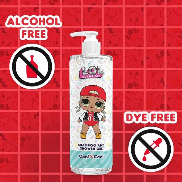 Cool & Cool LOL Surprise Mc Swag Shampoo & Shower Gel - 250ml