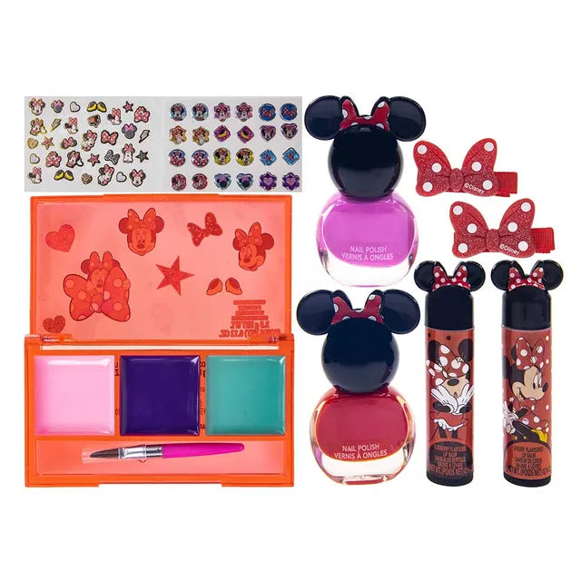 Townley Girl Disney Minnie Mouse - Cosmetic Gift Bag Set - Laadlee