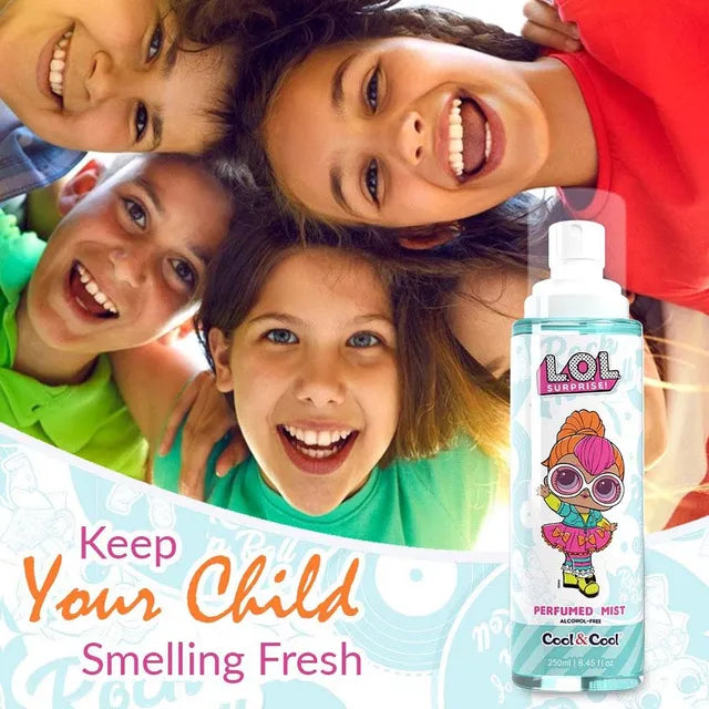 Cool & Cool LOL Surprise Neon Qt Kids Perfumed Mist - 250ml