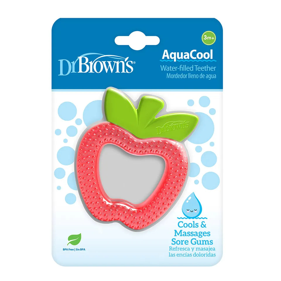 Dr. Brown's AquaCool Water Filled Teether - Apple - Laadlee