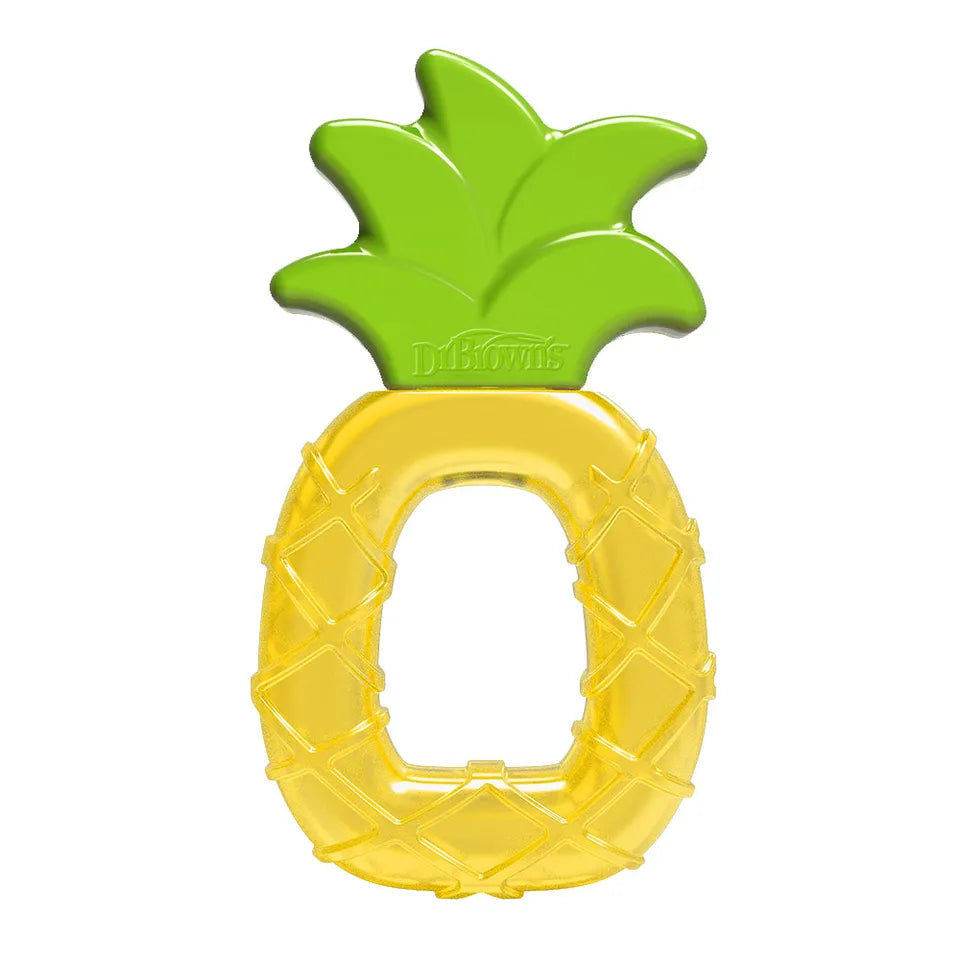 Dr. Brown's AquaCool Water Filled Teether - Pineapple - Laadlee