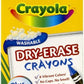 Crayola Dry-Erase Large Crayons - Pack of 8