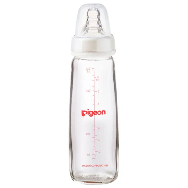 Pigeon Glass Feeding Bottle K-8 - 240ml