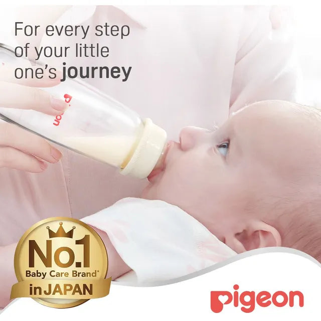 Pigeon Glass Feeding Bottle K-8 - 240ml