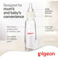 Pigeon Glass Feeding Bottle K-8 - 240ml