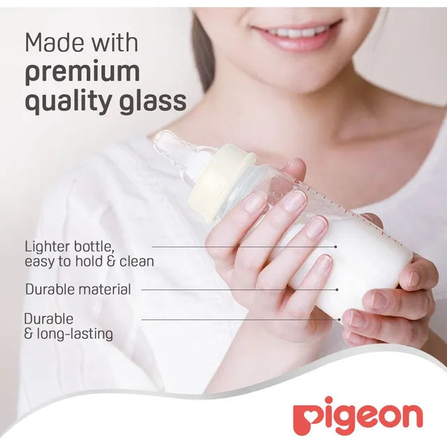 Pigeon Glass Feeding Bottle K-4 - 120ml