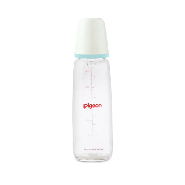 Pigeon Glass Feeding Bottle K-8  240ml - Assorted