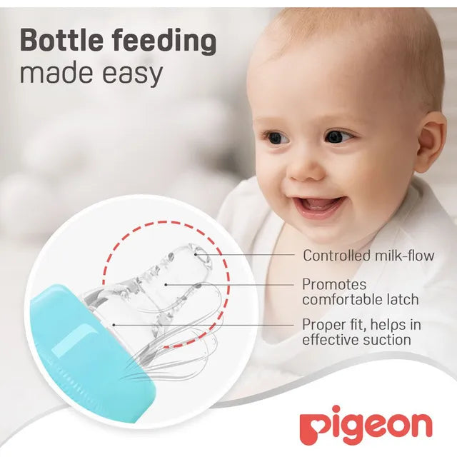 Pigeon Glass Feeding Bottle K-8  240ml - Assorted