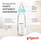 Pigeon Glass Feeding Bottle K-8  240ml - Assorted