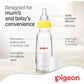 Pigeon Glass Feeding Bottle K-6 200ml - Assorted