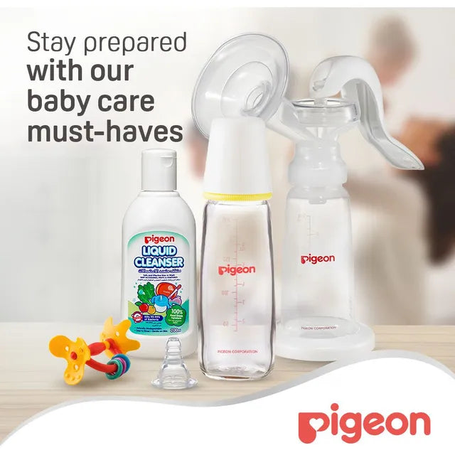 Pigeon Glass Feeding Bottle K-6 200ml - Assorted