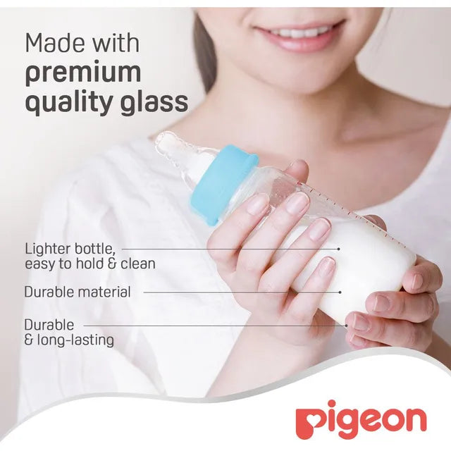 Pigeon Glass Feeding Bottle K-4 120ml - Assorted