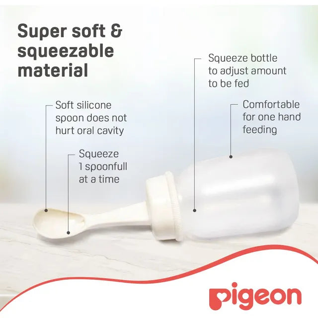 Pigeon Weaning Bottle With Spoon - 120ml