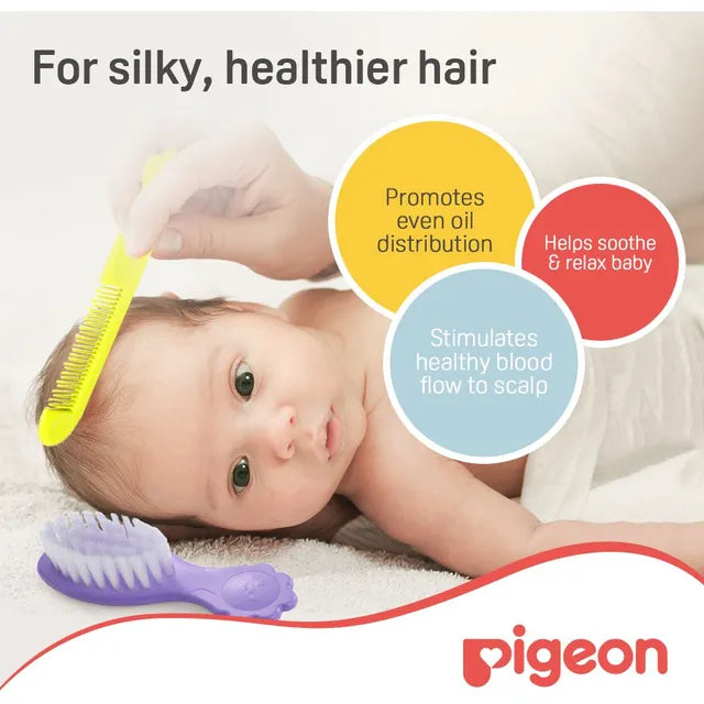 Pigeon Comb & Hair Brush Set