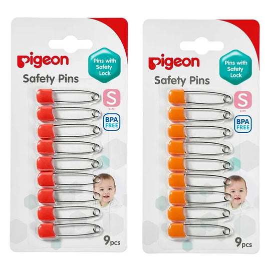 Pigeon Safety Pins Small - Pack of 9