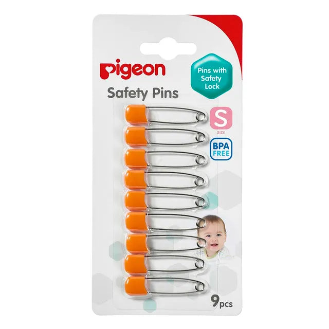 Pigeon Safety Pins Small - Pack of 9