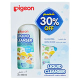 Pigeon Liquid Cleanser 450ml Twin Pack (30% Off)