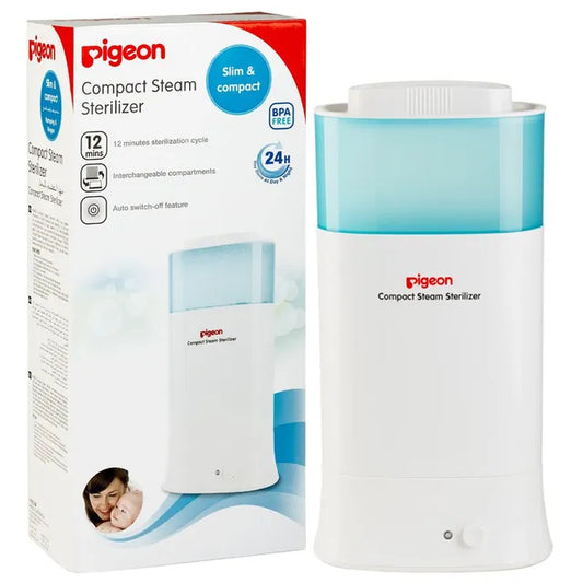 Pigeon Compact Steam Sterilizer For Two Bottles  - G-Type