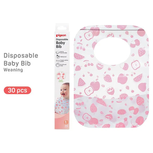 Pigeon Disposable Baby Bib - Pack of 30