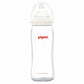 Pigeon Softouch Wide Neck Glass Bottle - 240ml