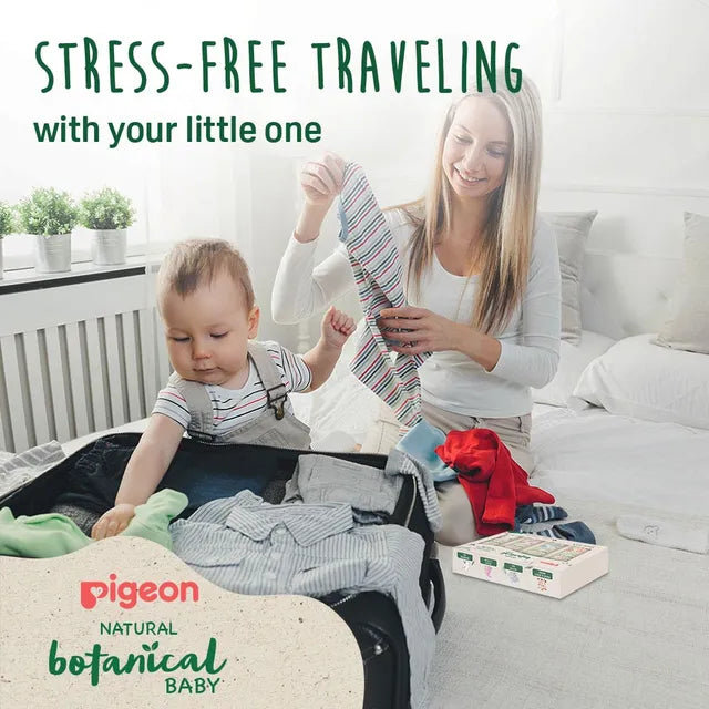 Pigeon Natural Botanical Baby Travel Set