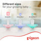 Pigeon Mini Light Pacifier Boy S - Train