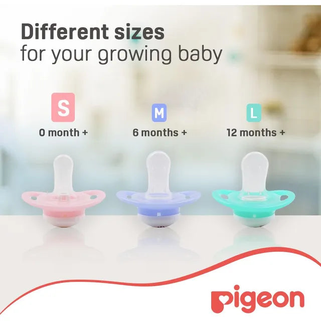 Pigeon Mini Light Pacifier Boy S - Train