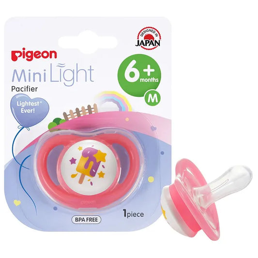 Pigeon Mini Light Pacifier Girl  M - Lolly