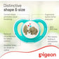 Pigeon Mini Light Pacifier Unisex M -Elephant