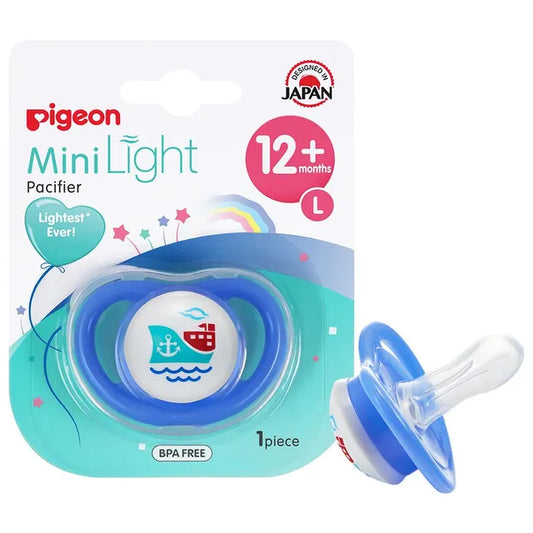 Pigeon Mini Light Pacifier Boy L - Ship