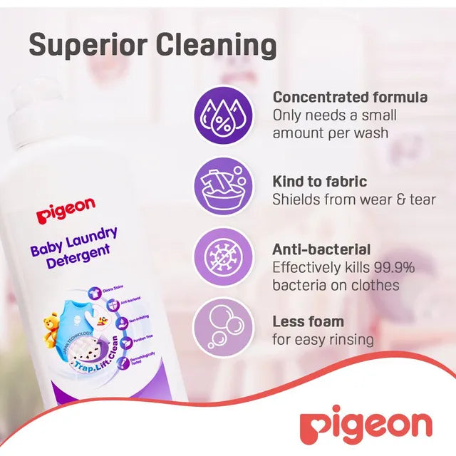 Pigeon Liquid Laundry Detergent - 900ml