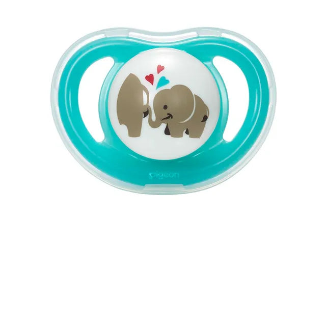 Pigeon Mini Light Pacifier Twin Boy M - Pack of 2