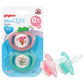 Pigeon Mini Light Pacifier Twin Girl S - Pack of 2