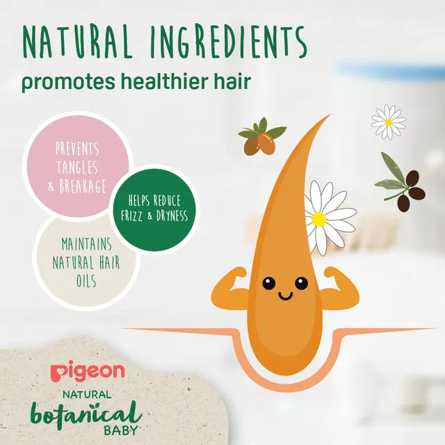 Pigeon Natural Botanical Baby Shampoo - 200ml